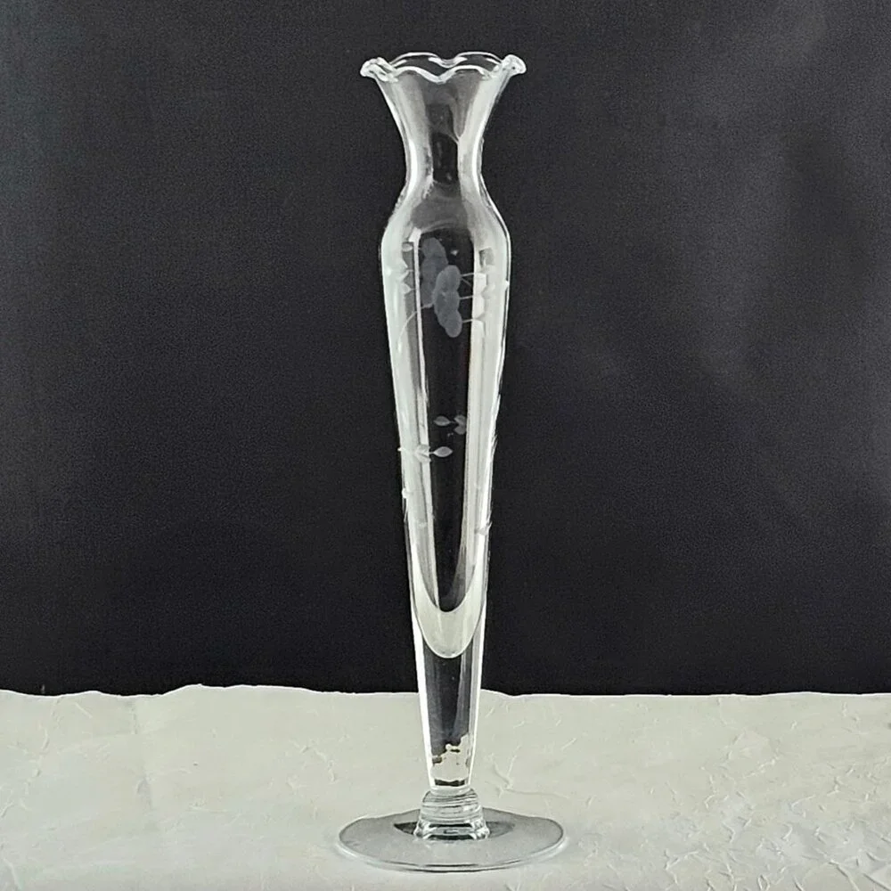 Princess House Heritage Bud Vase 10